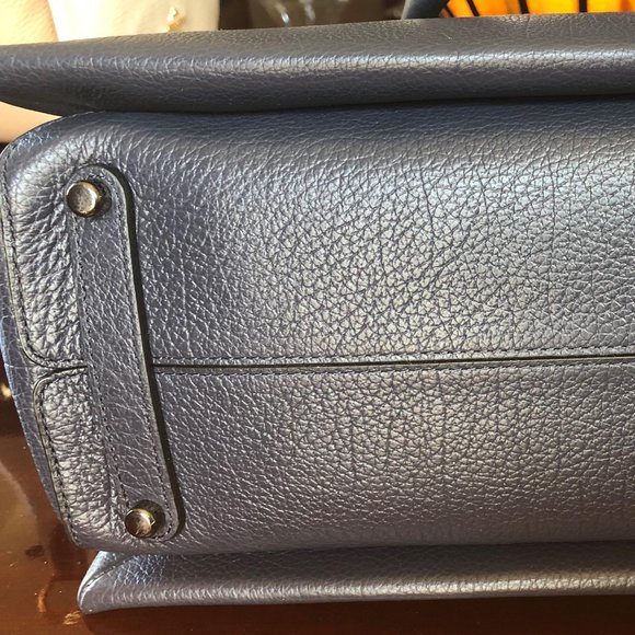 Coach Drew Satchel With Snakeskin Detail NWOT - Picture 2 of 8